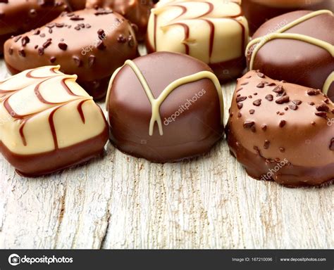 Chocolate Dessert Praline T Assorted Candy — Stock Photo © Picsfive