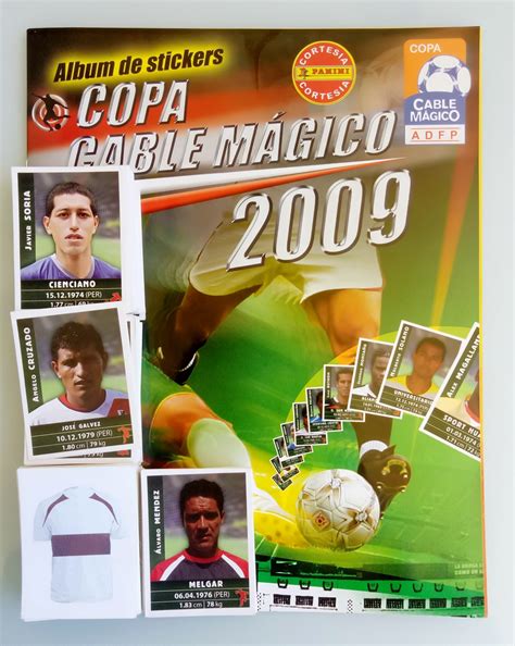 ORIGINAL PANINI Peru 2010 Copa Cable Magico Complete Set Stickers Album ...