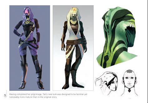 Mass Effect 2 Tali Concept Art Image Moddb