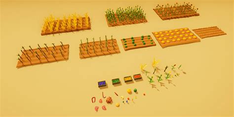 Farm 3d Model By Moondust0