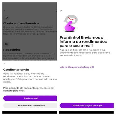 Como Consultar O Informe De Rendimentos 2022 Pelo Nubank