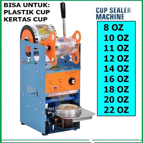 Jual Mesin Cup Sealer Mesin Press Plastik Minuman Pengemas Minuman