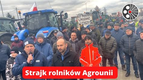 Strajk rolników Agrounii Protest będzie zaostrzony My się łatwo nie