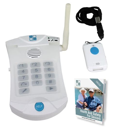 LLR 500 With 2 Way Voice Pendant No Monthly Fee Medical Alert System