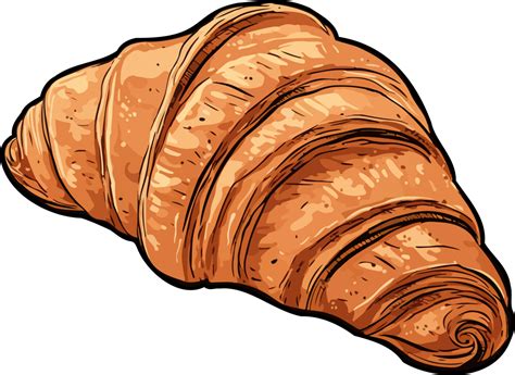 Ai Generated Croissant Clipart Design Illustration 35509832 Png