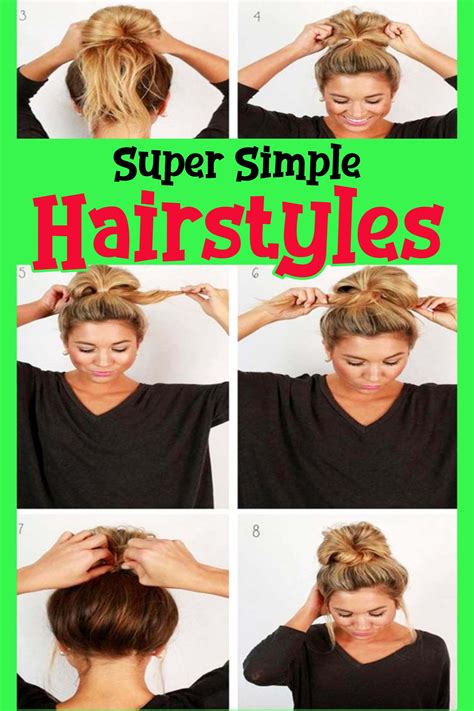 16 Ideal 10 Easy Quick Everyday Hairstyles