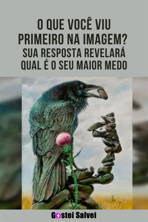 O que você viu primeiro na imagem Sua resposta revelará qual é o seu