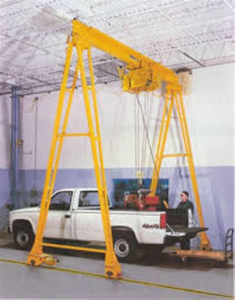 Staartechno Single Girder Heavy Duty Gantry Crane Maximum Lifting