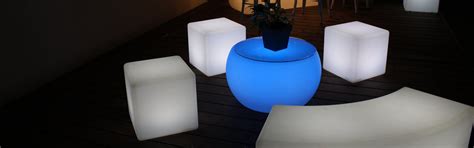 CUBE LUMINEUX SR Événements I Agence de Location de Mobilier de