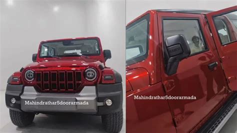 Mahindra Five Door Thar Armada Revealed In Latest Spy Shots Ht Auto