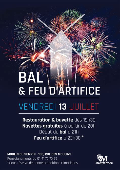 Fête nationale du 14 juillet Ville de Montfermeil