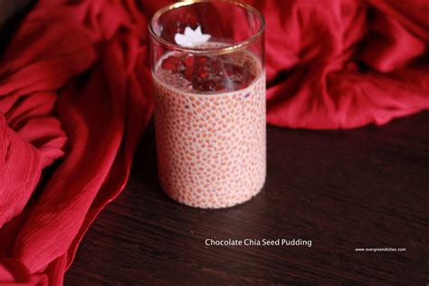 Chocolate Chia Seed Pudding Ever Green Dishes