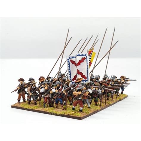 Painted 30 Year War Spanish Tercio