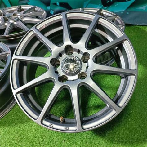 Темные диски Hot Stuff Waren Laffite Цвет Графит R16 PCD 5 114 3 16 1 шт 5x114 3 литой