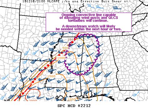 Tornado Watch Coming Soon For Parts Of North Central Alabama Enhanced Risk Expanded Central