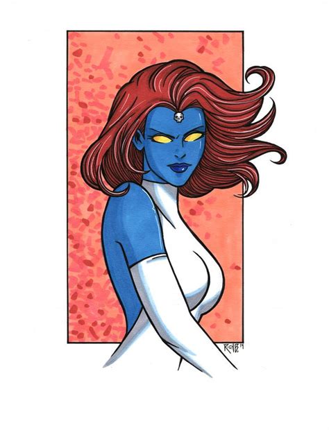 Mystique Commission By Richbernatovech Mystique Comic Mystique