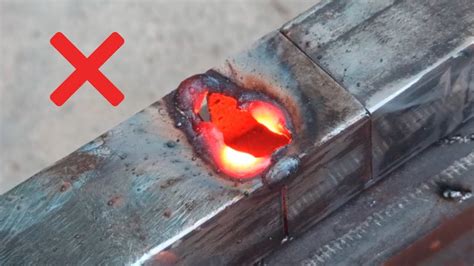 STOP WRONG WELDING How To Weld Thin Square Tube Correctly YouTube