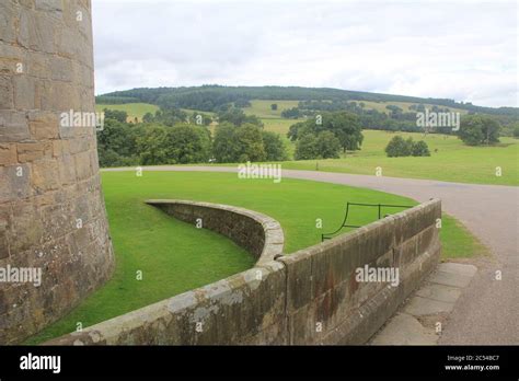 Chirk Castle in Wales Stock Photo - Alamy