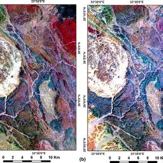 A Landsat Image Of Fawakheir Area Of Band Combination For Rgb