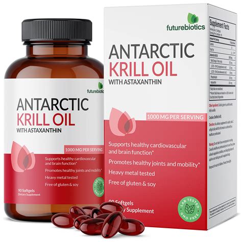 Buy Futurebiotics Antarctic Krill Oil Mg With Omega S Epa Dha