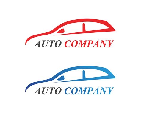 Auto Car Logo Template Vector Icon Vector Art At Vecteezy