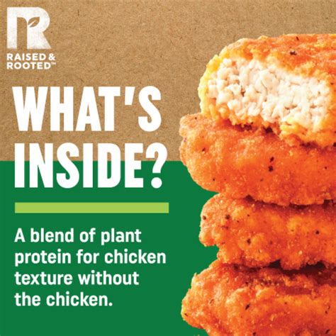 Raised Rooted Plant Based Spicy Nuggets 8 OZ Frys Food Stores