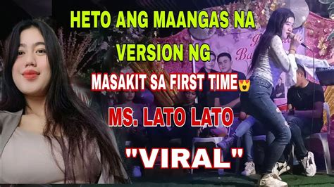 Tamtax Viral Song Masakit Sa First Time Cover Ms Lato Lato Live