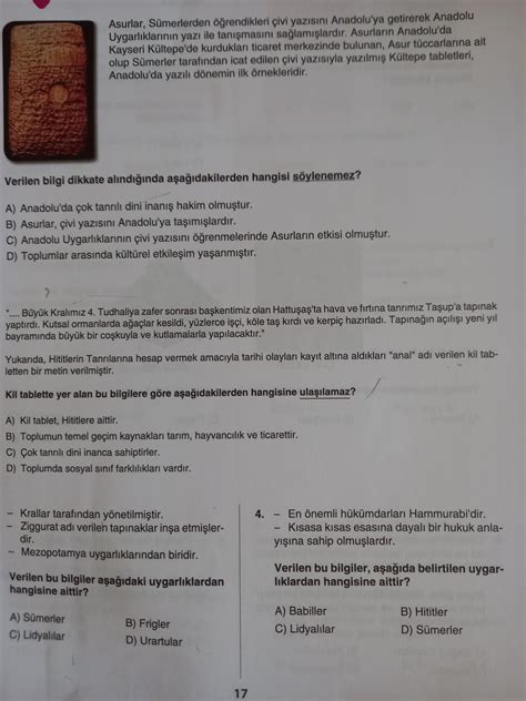 Dikkat Bu Bir Opti Sorusudur Soru Ektedir Bo Yazanlar Bildirilecektir