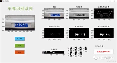 基于matlab的车牌识别系统设计附matlab代码 Csdn博客