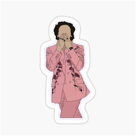 Harry Styles Sticker Sticker For Sale By Abbeymac Redbubble