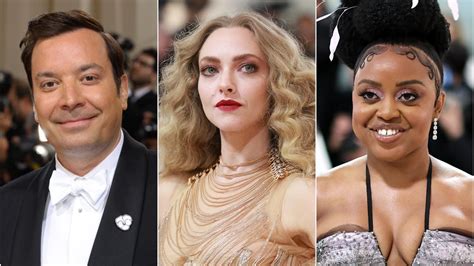 Amanda Seyfried Jimmy Fallon More Support Strike At Met Gala