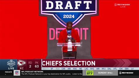 Kansas City Chiefs select Kingsley Suamataia with No. 63 pick in 2024 draft