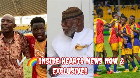 GREAT NEW PLAN FROM TOGBE COACH OCLOO REVEALS HEARTS BOARD