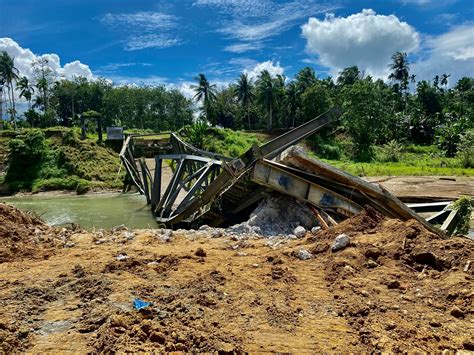 FOTO Pembangunan Jembatan Blang Manee Bireuen