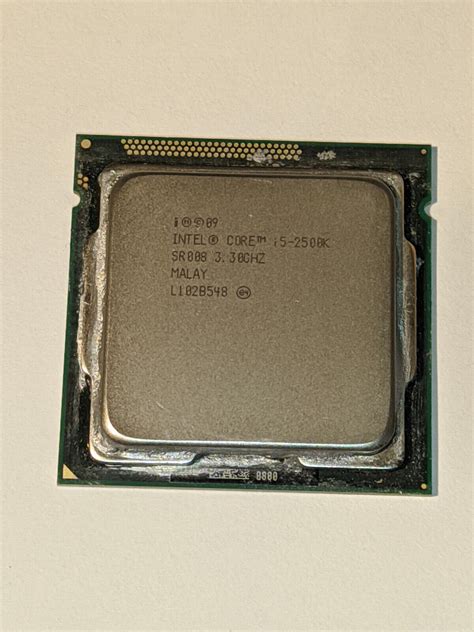 Intel Core I5 2500k Processor 4 Cores 4 Threads 330ghz Lga1155 Sr008