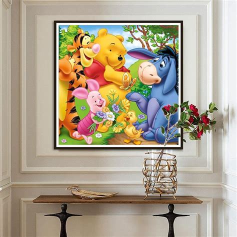 Full Round Diamond Painting Winnie The Pooh