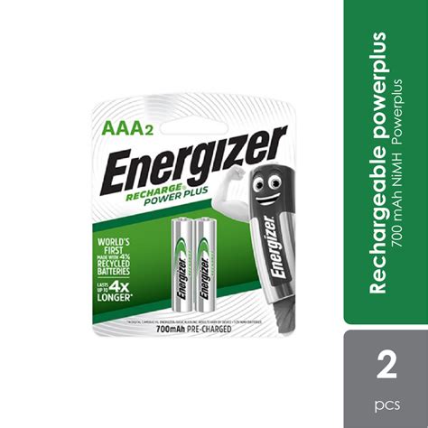 Energizer Rechargeable Battery 2AAA 700 MAH Power Plus Alpro Pharmacy