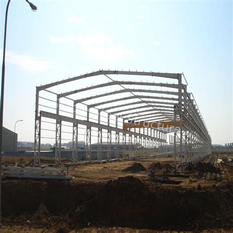 Pre Fabricated Mechanical Prefab Steel Structure Construction Warehouse