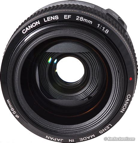 Canon 28mm f/1.8