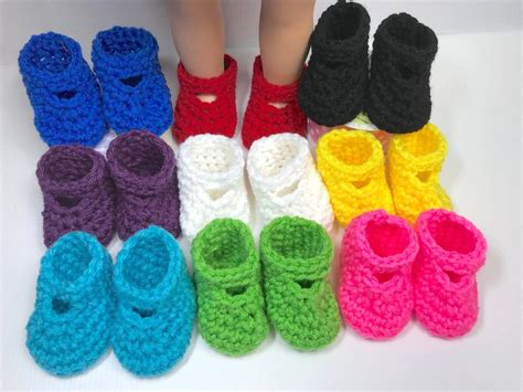 Free 18 Crochet Doll Shoe Pattern Archives Adoring Doll Clothes