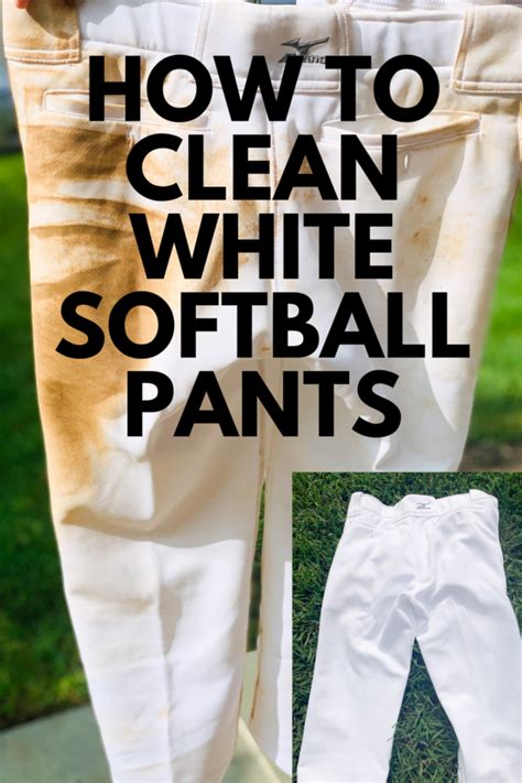 Best Way To Clean White Softball And Baseball Pants For 1