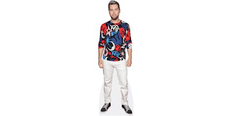 Lance Bass Colourful Tshirt Pappaufsteller Celebrity Cutouts