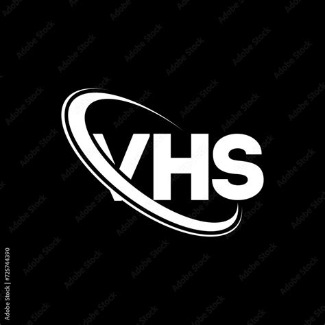 Vhs Logo Vhs Letter Vhs Letter Logo Design Initials Vhs Logo Linked