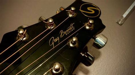 Greg Bennett D1 "Gold Rush" Series Dreadnought Acoustic Guitar ...