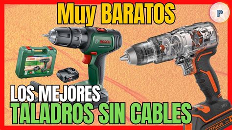 Los 4 mejores TALADROS INALÁMBRICOS BARATOS de Amazon Mejor CALIDAD