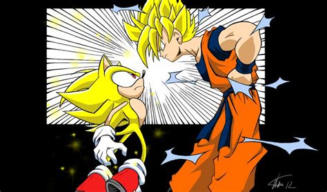 Goku Vs Sonic Wallpaper