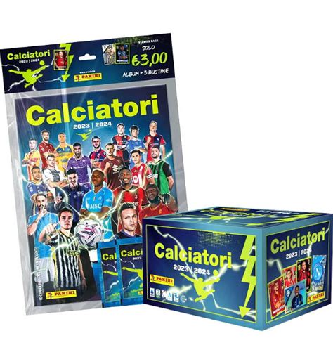 Panini Calciatori 2023 2024 Sticker Starter Pack Display Mit 80