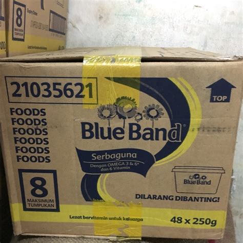 Jual Blue Band Serbaguna Karton X G Blueband Cup G X