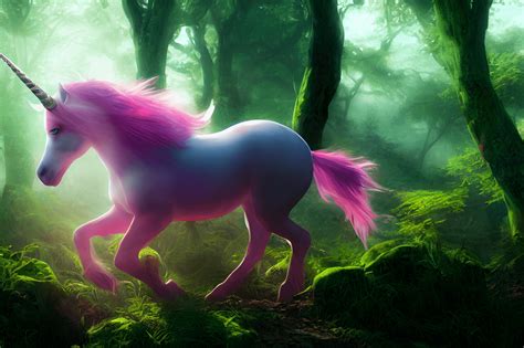 The Pink Unicorn Graphic By Dannysanjurnny Creative Fabrica