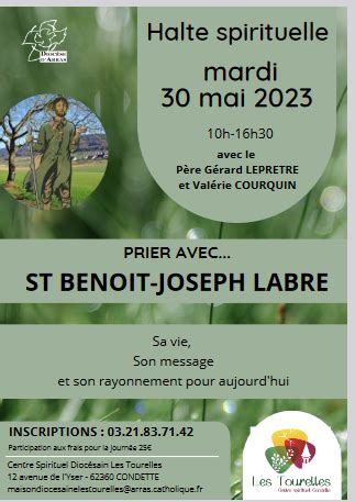 Prier Avec Saint Beno T Joseph Labre